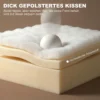 3 in 1 Slaapstoel, Uitklapbare Corduroy Stoel Met Slaapfunctie, Verstelbare Rugleuning, Kussen, Beige