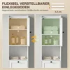 Badkamerkast Met Wasmand 40 Cm Breed Wit