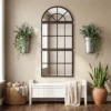 Bogen Wandspiegel 120 X 54 Cm Venstervorm Hangspiegel 3 Delig Grote Spiegel Voor Slaapkamer Woonkamer