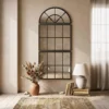 Bogen Wandspiegel 120 X 54 Cm Venstervorm Hangspiegel 3 Delig Grote Spiegel Voor Slaapkamer Woonkamer