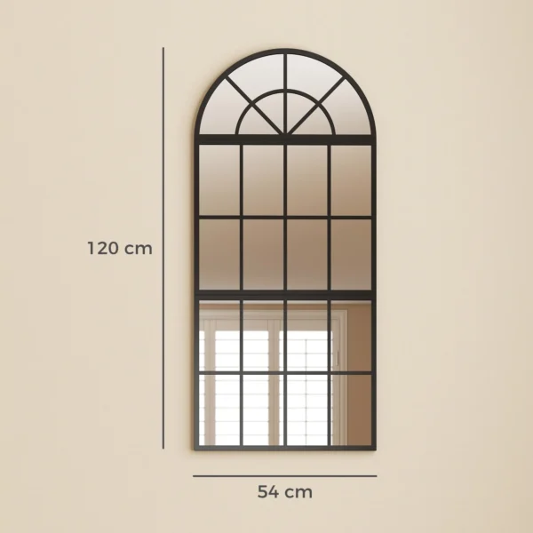 Bogen Wandspiegel 120 X 54 Cm Venstervorm Hangspiegel 3 Delig Grote Spiegel Voor Slaapkamer Woonkamer