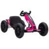 Elektrische Go Kart Voor Kinderen 12V Gokart Met 2 Motoren, 4 voudig Verstelbare Stoel Zachte Start EVA Wielen LED Koplampen