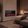 Elektrische Haard Met Vlam Effect En Wandhaard Met Afstandsbediening