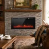 Elektrische Haard Met Vlam Effect En Wandhaard Met Afstandsbediening