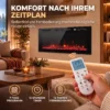 Elektrische Haard Met Vlam Effect En Wandhaard Met Afstandsbediening