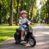 Elektrische Kinder Vespa PX150 12V Motorfiets Met Lithium Batterij 35W 2 Motoren 25° Stuurbegrenzing Voor 3 6 Jaar