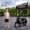 Elektrische Kinder Vespa PX150 12V Motorfiets Met Lithium Batterij 35W 2 Motoren 25° Stuurbegrenzing Voor 3 6 Jaar