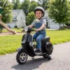 Elektrische Kinder Vespa PX150 12V Motorfiets Met Lithium Batterij 35W 2 Motoren 25° Stuurbegrenzing Voor 3 6 Jaar