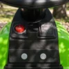 Elektrische Kindertractor Met Afneembare Aanhanger, Opzittractor Met Lithium accu, Voetpedaal, Muziek, Claxon, Licht, Groen