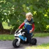 Elektrische Motorfiets Kinderen BMW S1000RR 6V Elektrische Motorfiets Met Koplamp Muziek 2,5 Km/u Voor Kinderen 18 36 Maanden Blauw