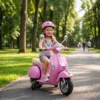 Elektrische Motorfiets Kinderen Vespa PX150 12V Elektrische Motorfiets Met Lithium Batterij 35W 2 Motoren 25° Stuurbegrenzing Voor 3 6 Jaar