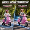 Elektrische Motorfiets Kinderen Vespa PX150 12V Elektrische Motorfiets Met Lithium Batterij 35W 2 Motoren 25° Stuurbegrenzing Voor 3 6 Jaar