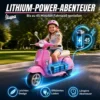 Elektrische Motorfiets Kinderen Vespa PX150 12V Elektrische Motorfiets Met Lithium Batterij 35W 2 Motoren 25° Stuurbegrenzing Voor 3 6 Jaar