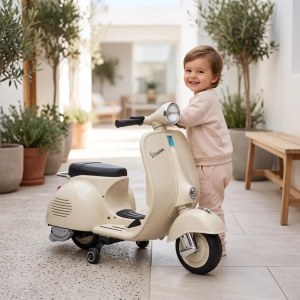 Elektrische Motorfiets Voor Kinderen 6 V Met Stabilisatiewielen, Lithium Batterij, Zachte Start, Muziek, USB Koplamp Toeter