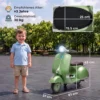 Elektrische Motorfiets Voor Kinderen 6 V Met Stabilisatiewielen, Lithium Batterij, Zachte Start, Muziek, USB Koplamp Toeter