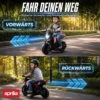 Elektrische Motorfiets Voor Kinderen APRILIA 6 V Elektrische Motorfiets Met Lithium Batterij 25W Motor 30° Stuurbeperking Afneembare Steunwielen