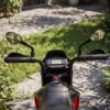 Elektrische Motorfiets Voor Kinderen APRILIA 6 V Elektrische Motorfiets Met Lithium Batterij 25W Motor 30° Stuurbeperking Afneembare Steunwielen