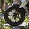 Elektrische Motorfiets Voor Kinderen BMW 12V Kinder Motocross Met Lithium Batterij 35W Motor Draaigasgreep Steunwielen PU Zitje Tot 6km/u