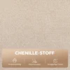 Elektrischer Relaxsessel Mit Liegefunktion, TV Sessel Mit Aufstehhilfe Und Fußstütze, Bis 150kg Creme