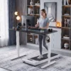 Ergonomisch In Hoogte Verstelbaar Bureauframe Elektrisch Stalen Tafelframe Wit