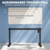 Ergonomisch In Hoogte Verstelbaar Bureauframe, Elektrisch Tafelframe Van Staal, Zwart