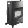 Gas Terrasverwarmer Buiten 1,5 4,2 KW Opvouwbaar Terrasverwarmer Met Wielen Beschermhoes 3 Vermogensniveaus Slang