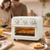 Heteluchtfriteuse 12 Liter Mini Oven Met Convectie, 5 Programma's, Bakplaat En Frituurmand, 1200 W, Vaatwasmachinebestendig