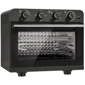 Heteluchtfriteuse oven Met Convectie En Draaispitset, Temperatuurregelaar, Timer, 1800 W