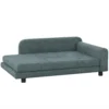 Hondensofa XL Orthopedisch Hondenbed Met Rugleuning Afneembaar Kussen Voor Grote Honden Onder De 35 Kg