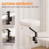 Katten Bureaubed, Kattenbed Voor Bureau Met 360° Rotatie, Hangende Bal Verstelbare Klem Voor Kat Onder 6 Kg