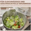 Keukenmachine Kneedmachine Met 4,5L RVS Kom 1300W Deegmachine Met 6+P Snelheid Beige