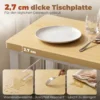 Keukenrek Met Opbergruimte, Magnetronrek Met 3 Manden En Kast, 100 X 35 X 80 Cm, Wit