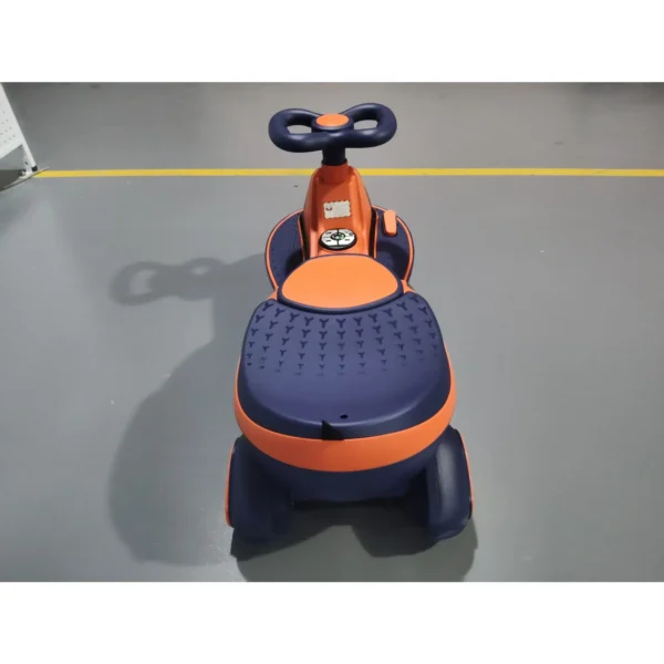 Kinder Elektrische Auto 12V 2 in 1 Elektrische Glijauto Met Lithium Batterij 2 Motoren RGB Licht Pedaal Muziek 360° Besturing