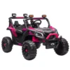 Kinder Elektrische Auto 24V 2 Zitter Kinderwagen UTV Met Lithium Batterij 2,4 GHz Afstandsbediening 2 X 120W Motoren Softstart