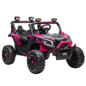 Kinder Elektrische Auto 24V 2 Zitter Kinderwagen UTV Met Lithium Batterij 2,4 GHz Afstandsbediening 2 X 120W Motoren Softstart