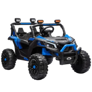 Kinder Elektrische Auto 24V 2 Zitter Kinderwagen UTV Met Lithium Batterij 2,4 GHz Afstandsbediening 2 X 120W Motoren Softstart