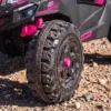 Kinder Elektrische Auto 24V 2 Zitter Kinderwagen UTV Met Lithium Batterij 2,4 GHz Afstandsbediening 2 X 120W Motoren Softstart