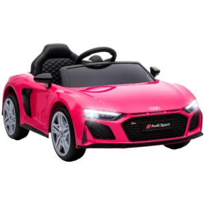 Kinder Elektroauto 12V Kinderauto Met Afstandsbediening Lithium Batterij 2 Motor Zachte Start Achterwielophanging Roze