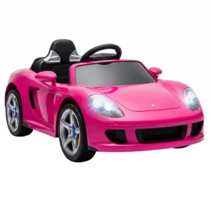 Kinder Elektroauto Porsche 12V Kinderauto Met Lithium Accu Afstandsbediening 2 Motoren Zachte Start Achterwielophanging