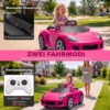 Kinder Elektroauto Porsche 12V Kinderauto Met Lithium Accu Afstandsbediening 2 Motoren Zachte Start Achterwielophanging