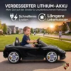 Kinder Elektroauto Porsche 12V Kinderauto Met Lithium Batterij Afstandsbediening 2 Motoren Zachte Start Achterwielophanging
