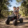 Kinder Quad Elektrisch 24V 2 Zitter Elektrisch ATV 4 6 Km/u Kinderquad Met Lithium Batterij 2 120W Motoren 4 Wiel Ophanging