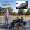 Kinder Quad Elektrisch 24V 2 Zitter Elektrisch ATV 4 6 Km/u Kinderquad Met Lithium Batterij 2 120W Motoren 4 Wiel Ophanging