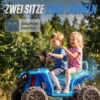 Kinder Quad Elektrisch 24V 2 Zitter Elektrisch ATV 4 6 Km/u Kinderquad Met Lithium Batterij 2 120W Motoren 4 Wiel Ophanging