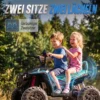 Kinder Quad Elektrisch 24V 2 Zitter Elektrisch ATV 4 6 Km/u Kinderquad Met Lithium Batterij 2 120W Motoren 4 Wiel Ophanging