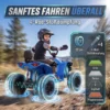 Kinder Quad Elektrisch 24V 2 Zitter Elektrisch ATV 4 6 Km/u Kinderquad Met Lithium Batterij 2 120W Motoren 4 Wiel Ophanging
