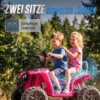 Kinder Quad Elektrisch 24V 2 Zitter Elektrisch ATV 4 6 Km/u Kinderquad Met Lithium Batterij 2 120W Motoren 4 Wiel Vering