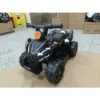 Kinder Quad Elektro 6V Kinderquad Met Lithium Accu Voorwaartse Functie Stuurknop Besturing 1,5 2 Jaar Zwart