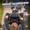 Kinder Quad Elektro 6V Kinderquad Met Lithium Accu Voorwaartse Functie Stuurknop Besturing 1,5 2 Jaar Zwart