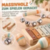 Kinder Schlagzeug 14 teilig Montessori Musikinstrumente Set Mit Trommeln Xylophon Klangholz, Maracas Für 1,5 6 Jahre